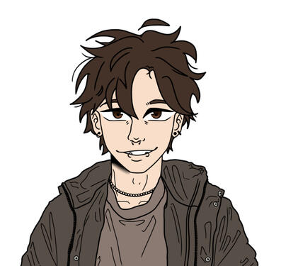 flat colouring